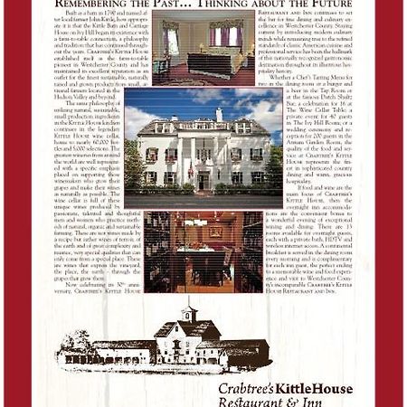 Crabtree'S Kittle House Restaurant And Inn Chappaqua Exterior foto